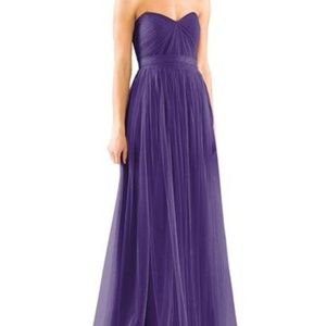 Jenny Yoo Annibelle Dress in Deep Purple, Size 6